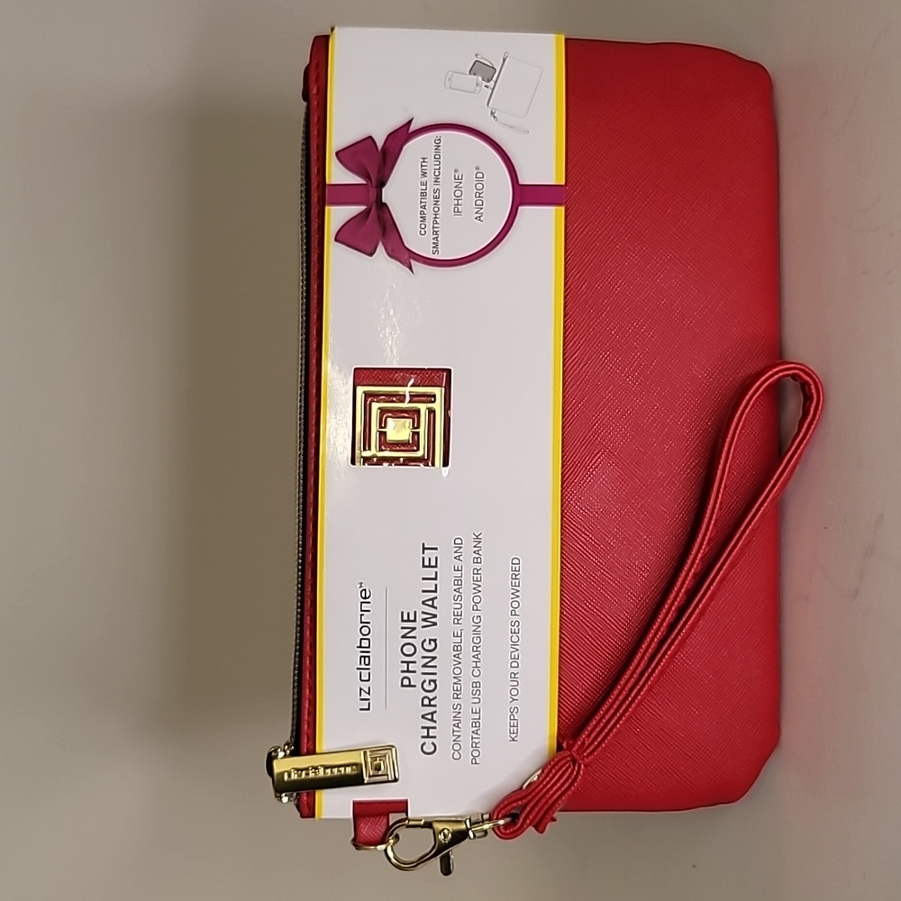 Liz Claiborne Phone Charging Wallet
